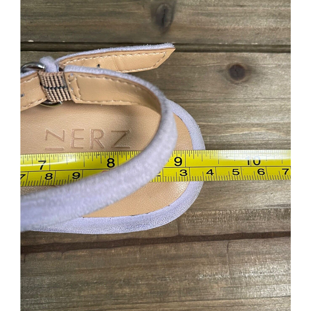 Naturalizer Women's Primo Slingback Flats Size 7 Lavender Purple Suede - Picture 15 of 15